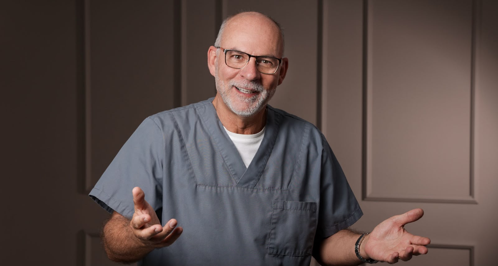 Portrait of Detlef Schultz, the client behind the Dental Score app